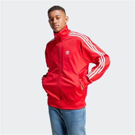 adidas firebird anzug herren rot|adicolor Classics Firebird Originals Jacke .